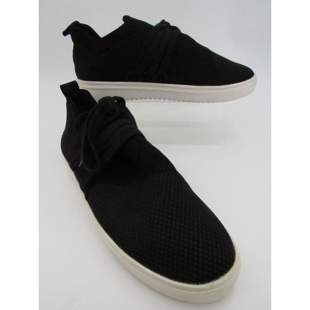 Steve Madden Lancer Women's Shoes Black Mesh Slip-On Athletic Fashion Sneakers